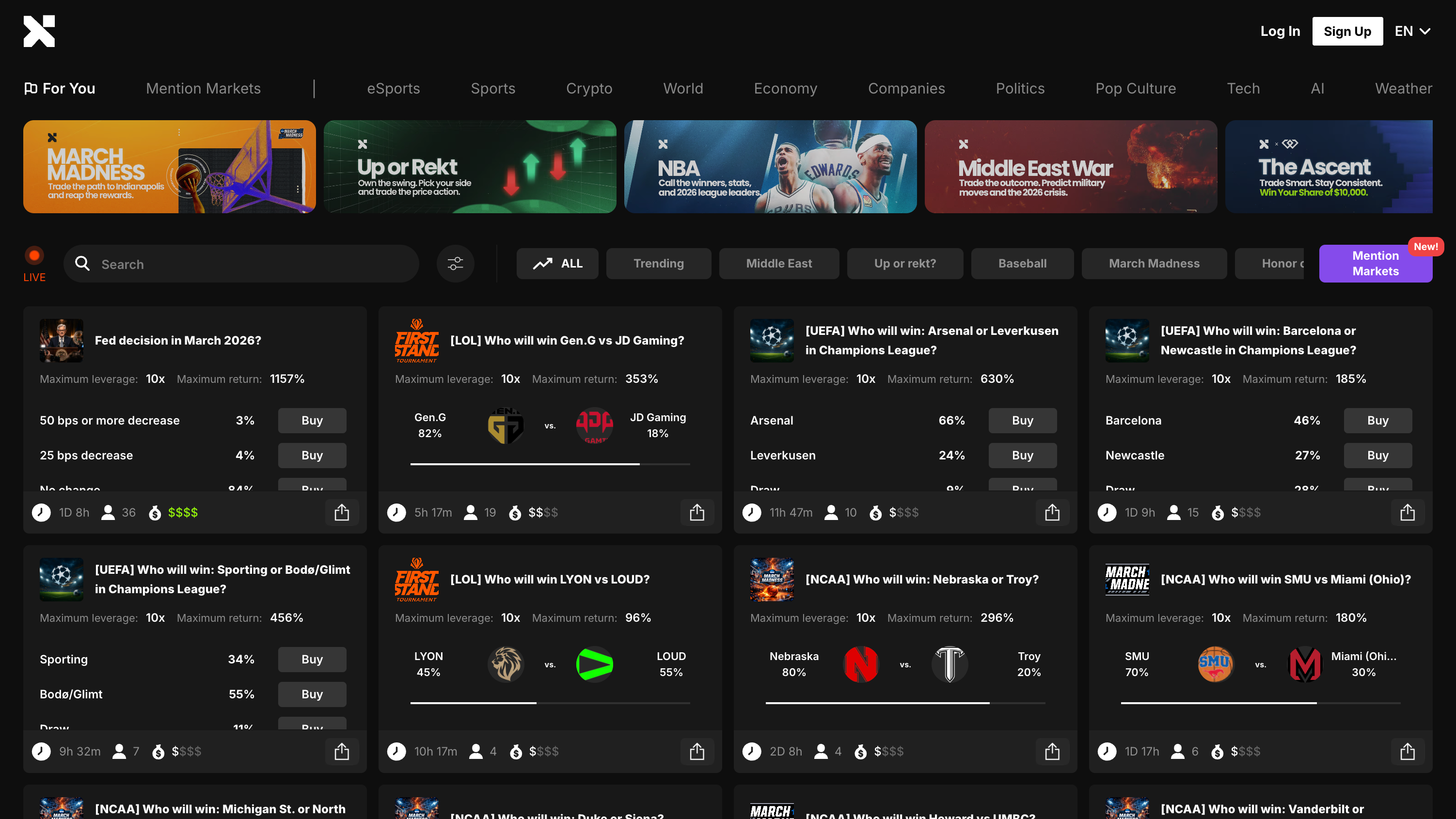 EveryX dashboard showcase